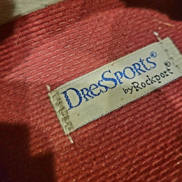 Rockport Dresport oxfords cap toe burgundy cordovan shoes size 11.5 - Picture 7 of 7